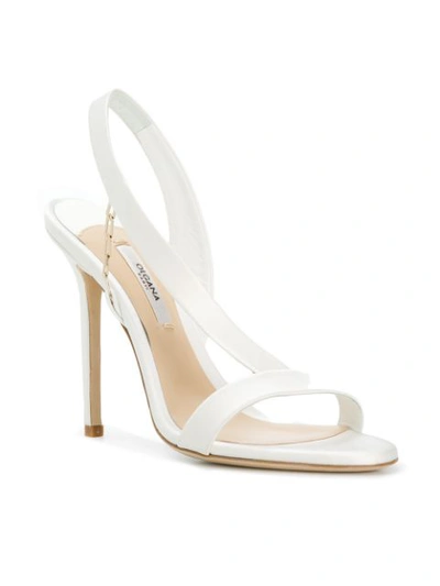 Shop Olgana Amazone Open Toe Sandals - White