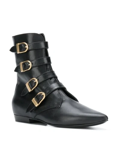 side buckle boots