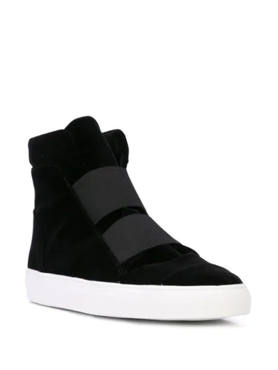 Shop Alberto Fermani Klassische Slip-on-sneakers In Black