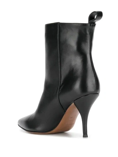 Shop L'autre Chose Pointed Toe Ankle Boots In Black