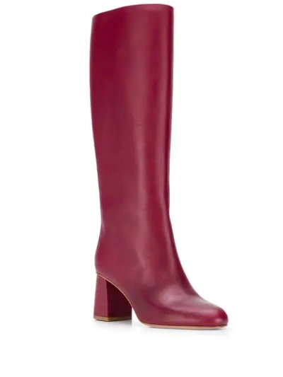Shop Red Valentino Red(v) Avired Boots