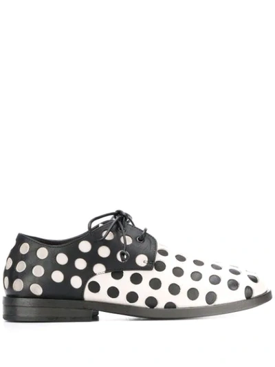 Shop Marsèll Dotted Oxford Shoes In Black