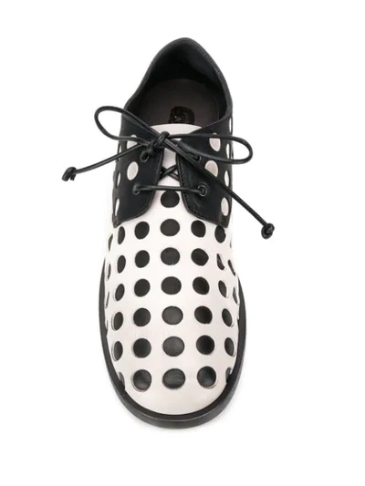 Shop Marsèll Dotted Oxford Shoes In Black