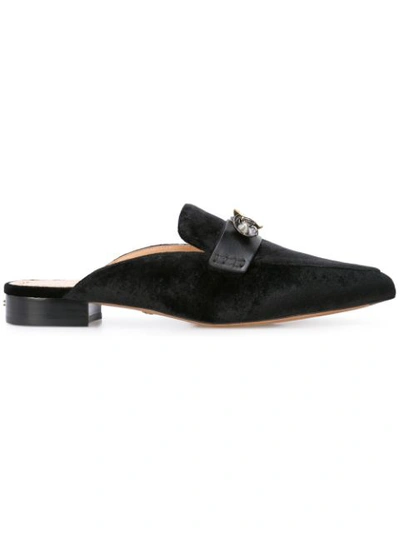 Shop Coach Nova Loafer Slides In Black