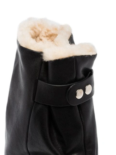 Shop Isabel Marant Lakfee Ankle Boots In 01bk Black