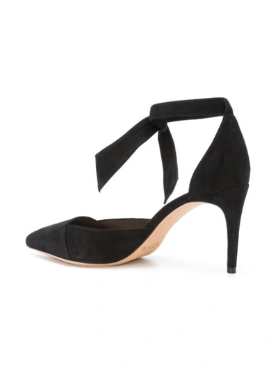 Shop Alexandre Birman Pointed Bow Pumps - Black