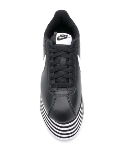 Shop Comme Des Garçons Nike X  Sneakers In Black