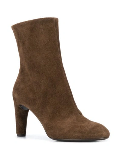 DEL CARLO SMOOTH ANKLE BOOTS 