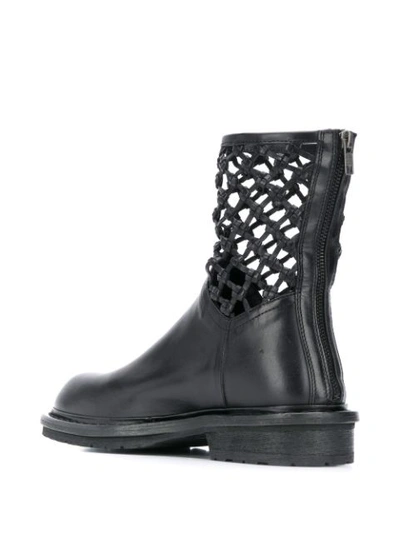 Shop Ann Demeulemeester Tuscon Boots In Black