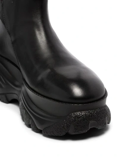 Shop 032c X Buffalo Jodhpur Ankle Boots In Black