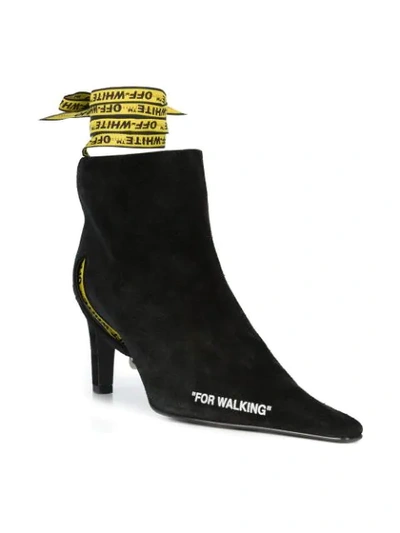 Shop Off-white For Walking Ankle Boots In Black