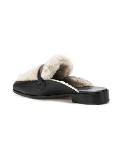 Shop Newbark Melanie Furry Mules - Black