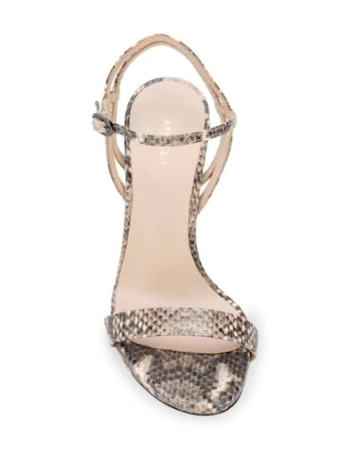 Shop Le Silla Gwen Sandals In Neutrals