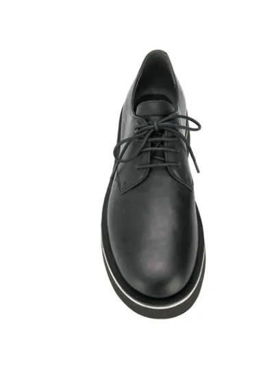 Shop Camper Tyra Derby Shoes In Black