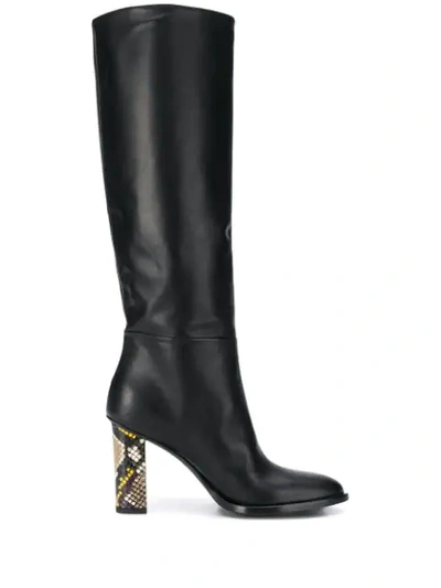 Shop A.f.vandevorst Knee Boots In Black