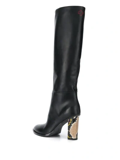 Shop A.f.vandevorst Knee Boots In Black
