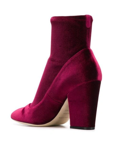 Shop Sergio Rossi Ankle Boots In Red