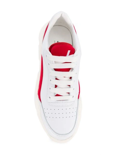 Shop Joshua Sanders Zenith Sneakers - White