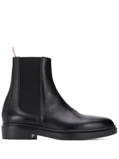 Shop Thom Browne Leichte Chelsea-boots In 001 Black