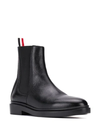 Shop Thom Browne Leichte Chelsea-boots In 001 Black