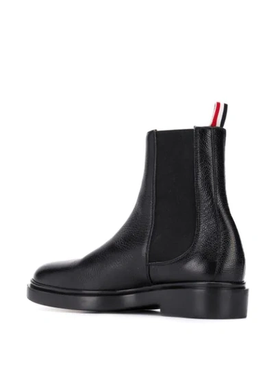 Shop Thom Browne Leichte Chelsea-boots In 001 Black