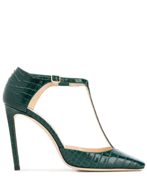jimmy choo green heels