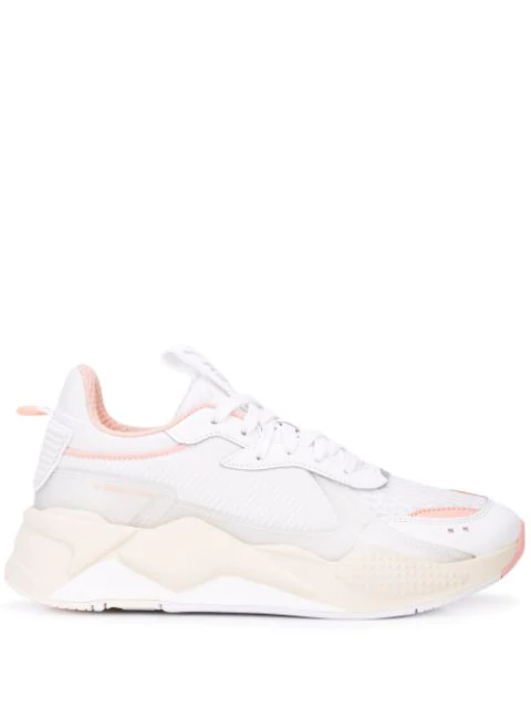 peach puma trainers