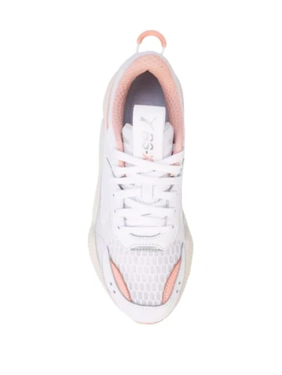 Shop Puma Rs-x Tech Trainers In White