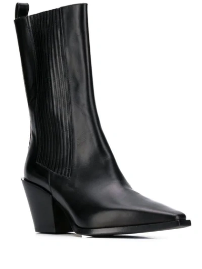 Shop Aeyde Ari Boots In Black