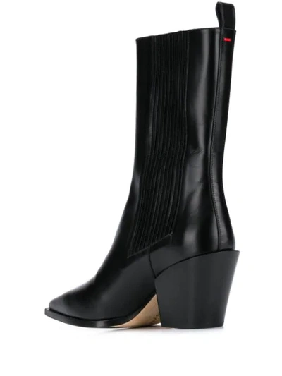 Shop Aeyde Ari Boots In Black