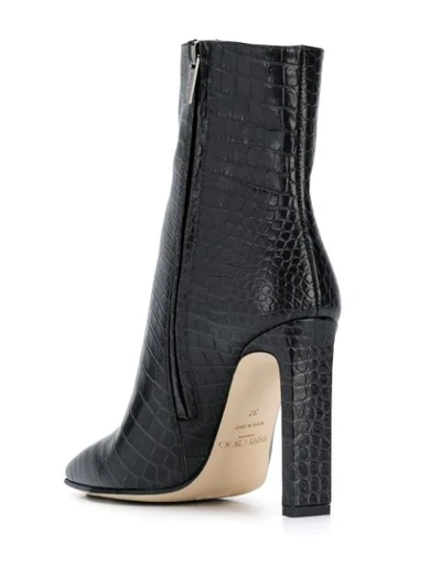 Shop Jimmy Choo Minori 100 Boots In Black