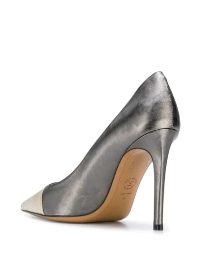 Shop Alexandre Vauthier Michelle Pumps In Metallic