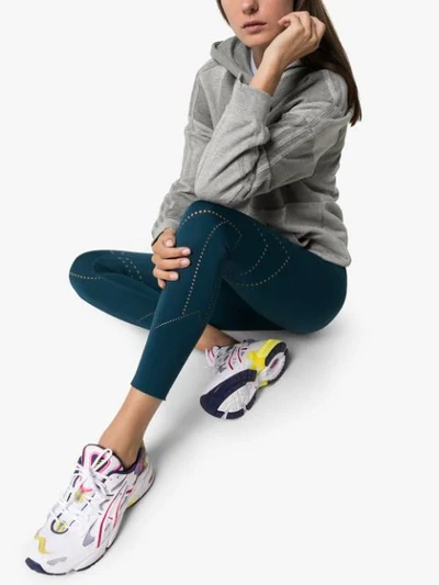 Shop Asics Gel Kayano 5 Sneakers In White Purple Matte