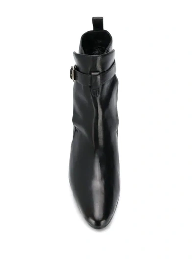 Shop Marc Ellis Buckle Ankle Boots In Black