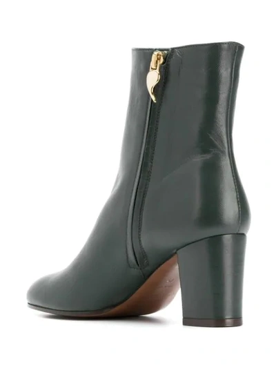 Shop L'autre Chose Heeled Boots In Green