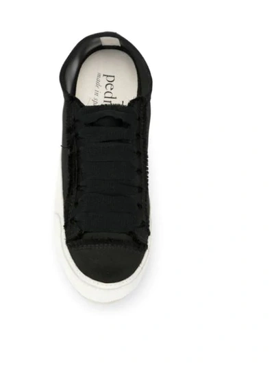 Shop Pedro Garcia Parson Sneakers In Black