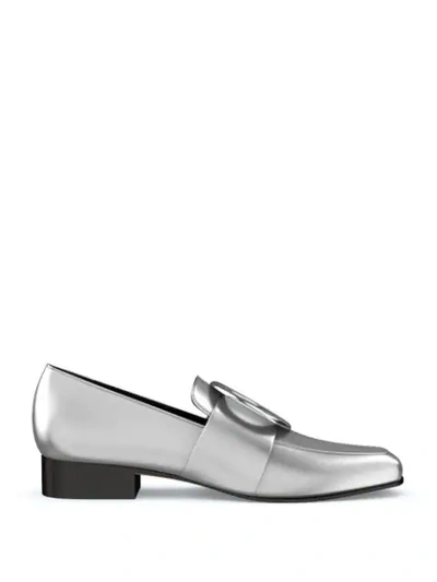 Shop Dorateymur Harput Loafers In Metallic