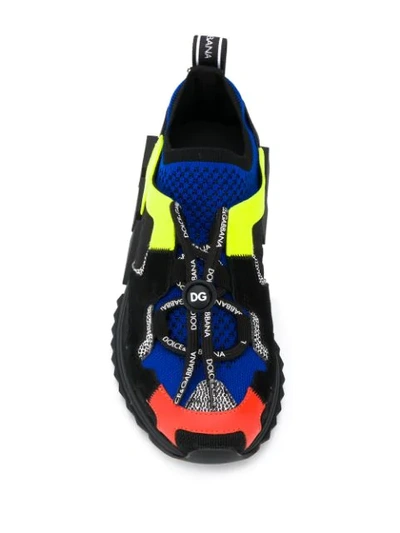 Shop Dolce & Gabbana Sorrento Low-top Sneakers In Black