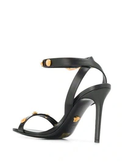 Shop Versace Medusa Stud Iconic Sandals In K41t