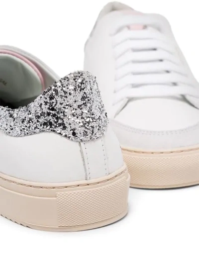 Shop Axel Arigato Colourblock Low-top Sneakers In White