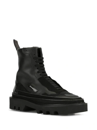 Shop Rombaut Protect Hybrid Boots In Black