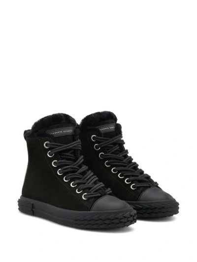 Shop Giuseppe Zanotti Blabber High-top Sneakers In Black