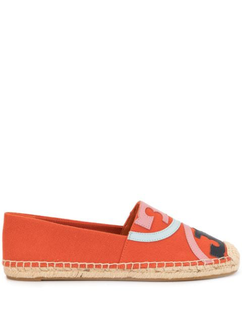 orange espadrilles