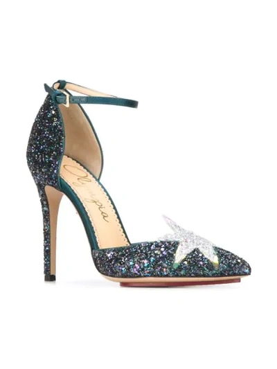 Shop Charlotte Olympia 'twilight Princess' Pumps In Blue