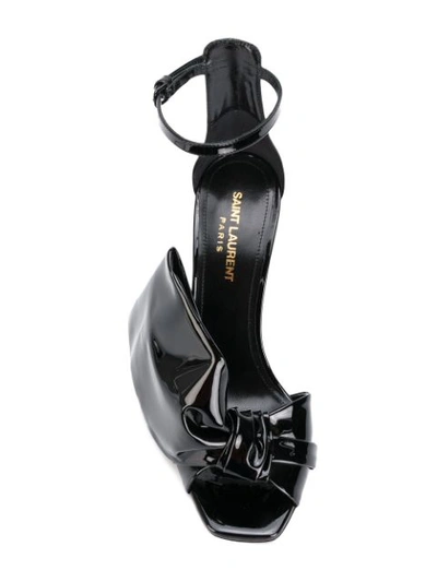 Shop Saint Laurent Freja 105 Sandals In Black