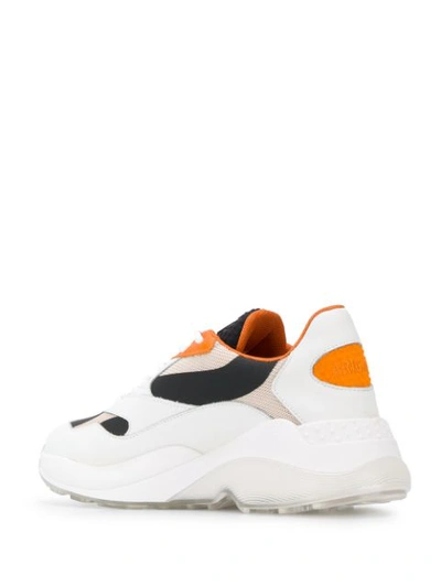 AXEL ARIGATO COLOUR BLOCK SNEAKERS - 白色