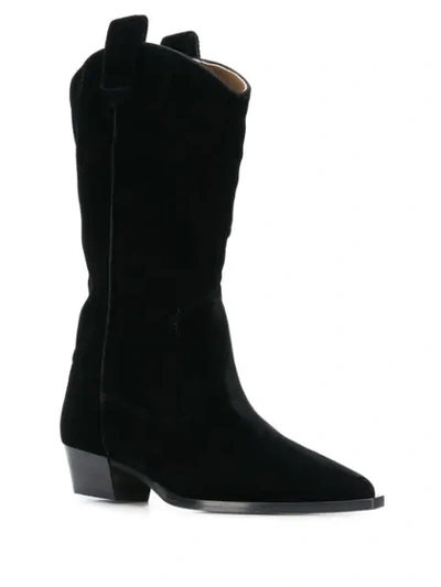 Shop Gia Couture Quarz Boots In Black