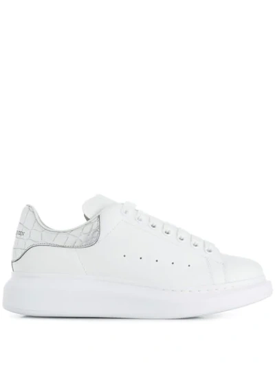 Shop Alexander Mcqueen Chunky Sole Sneakers In White