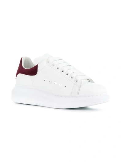 Shop Alexander Mcqueen Oversized Sole Sneakers In White