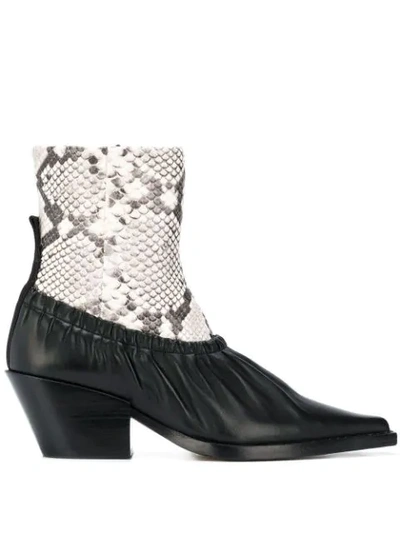 Shop Joseph Layered-look Ankle Boots